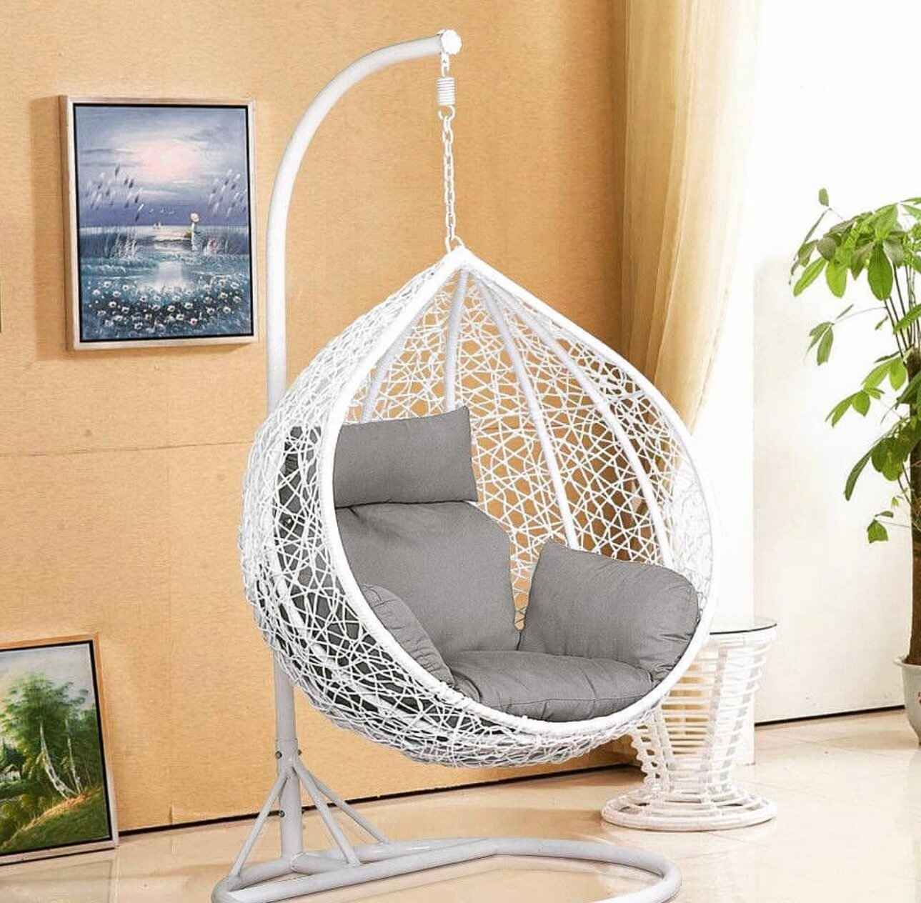 Swing Chair with stand for adults