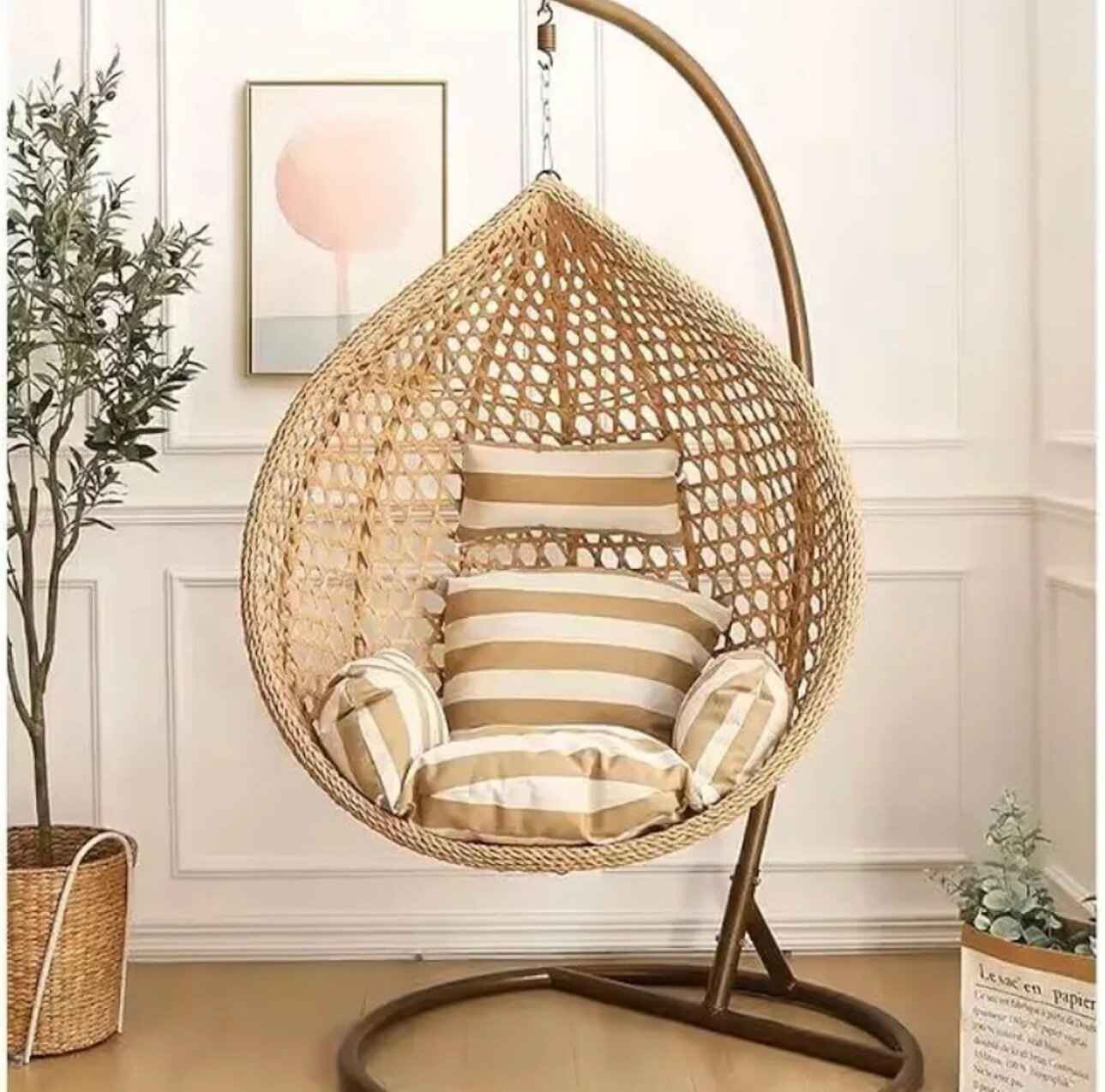 Swing Chair with stand for adults